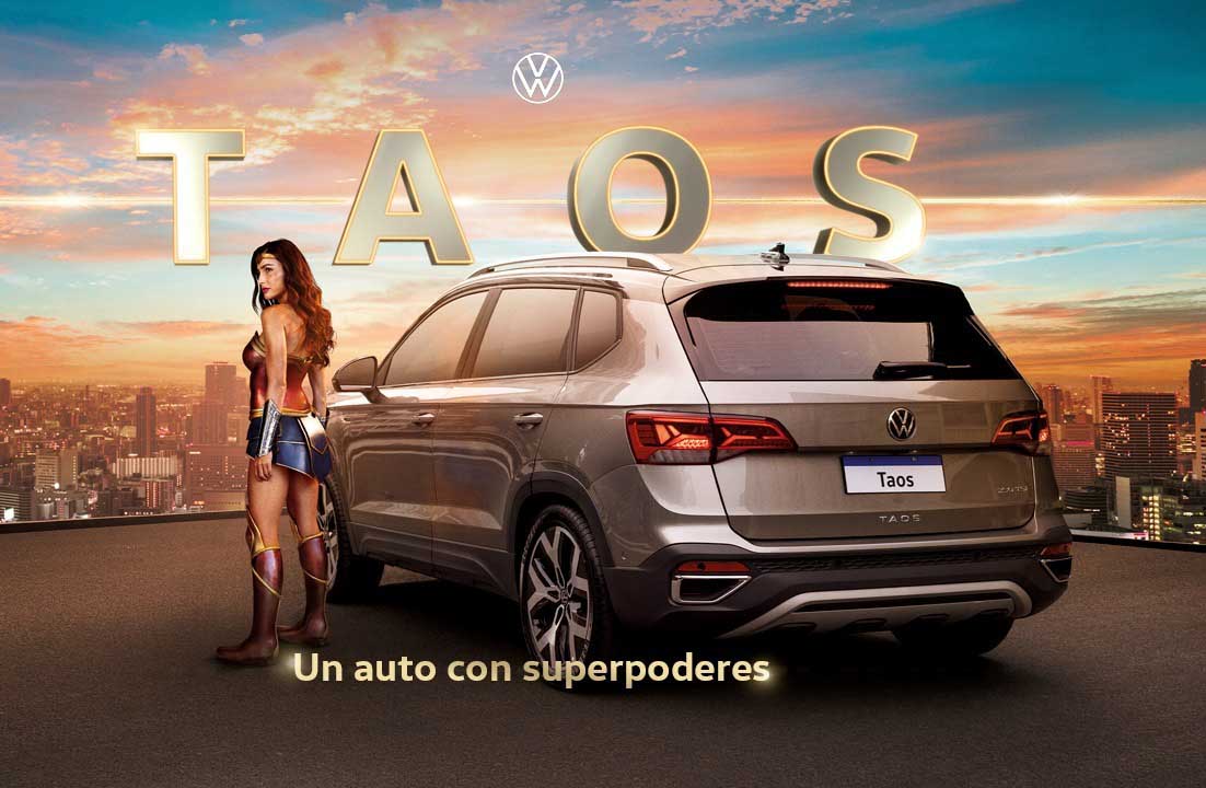 Nueva campaña: Taos, un auto con superpoderes