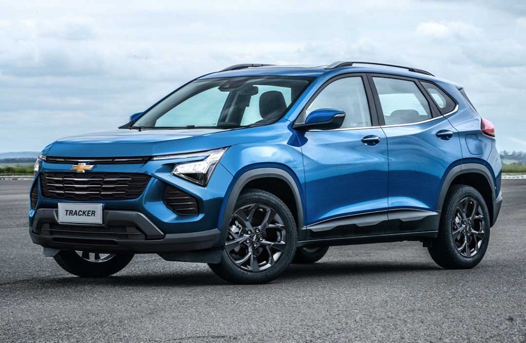 Chevrolet Tracker restyling