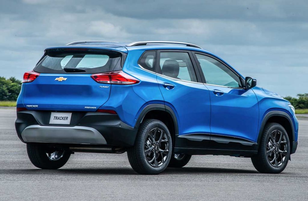 Chevrolet Tracker restyling