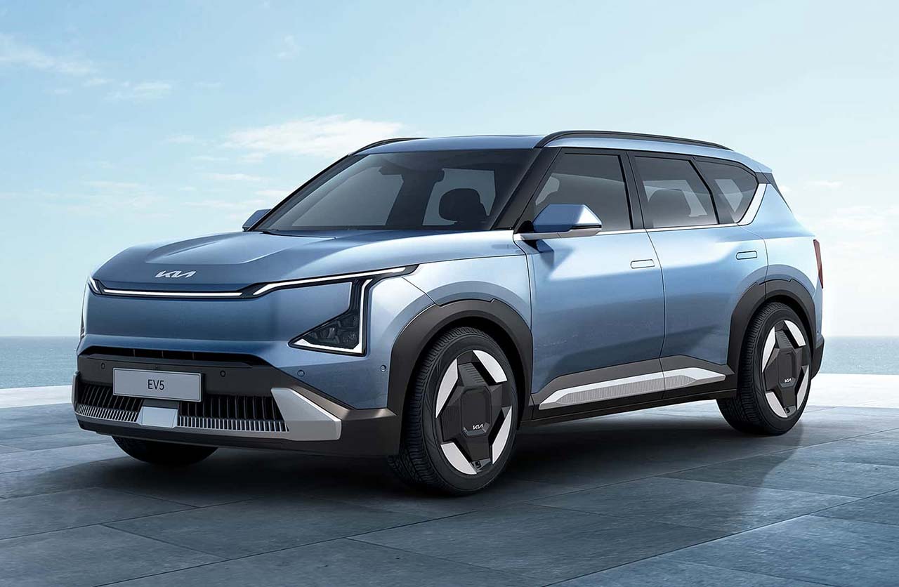 Kia lanzó el EV5 (eléctrico) en la región