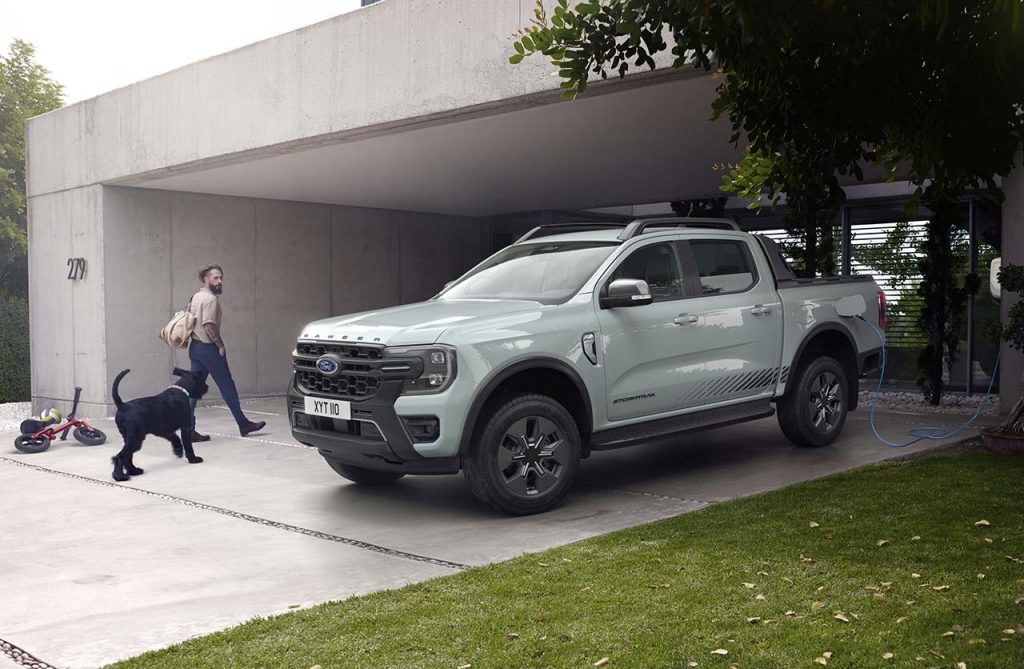 Ford Ranger híbrida enchufable