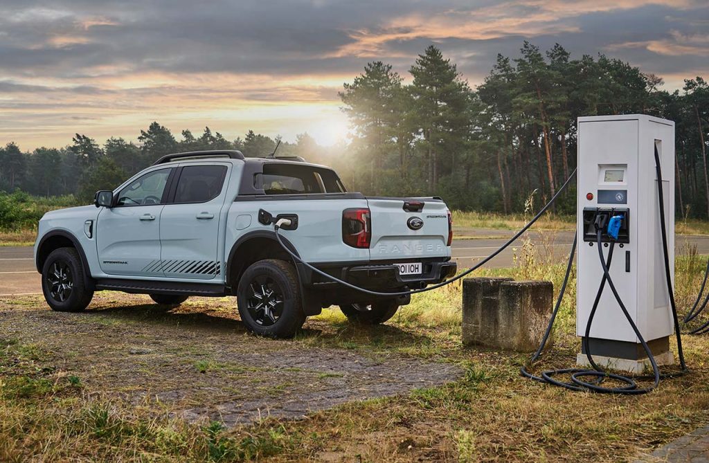 Ford Ranger híbrida enchufable