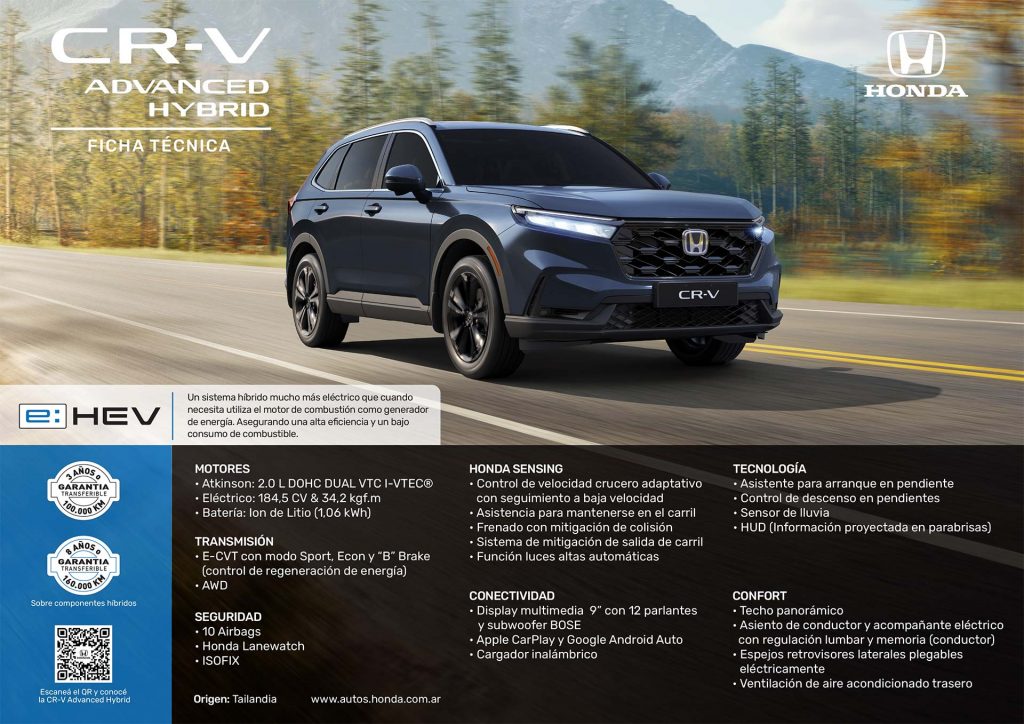 Honda CR-V híbrida
