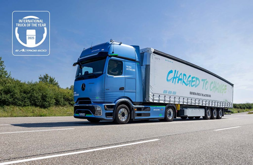 Mercedes Benz eActros 600