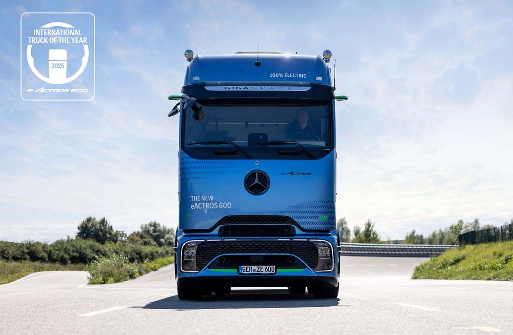 Mercedes Benz eActros 600