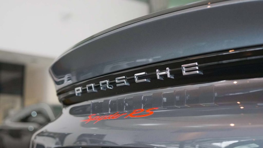 Porsche 718 Spyder RS