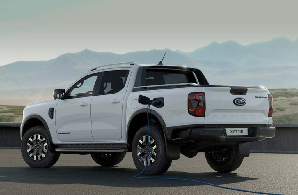 Ford Ranger híbrida enchufable