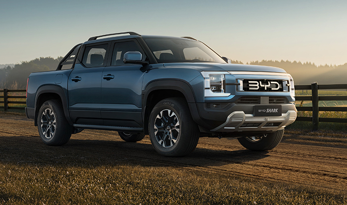 BYD lanzó la preventa de la Shark en Argentina
