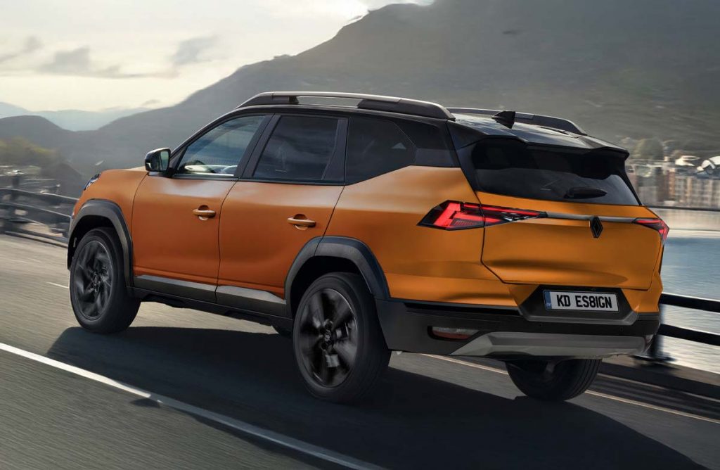 Nuevo SUV híbrido Renault proyección