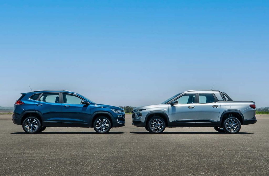 Chevrolet Tracker y Montana
