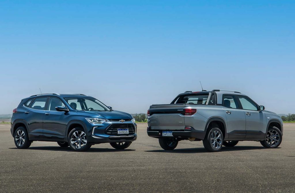 Chevrolet Tracker y Montana