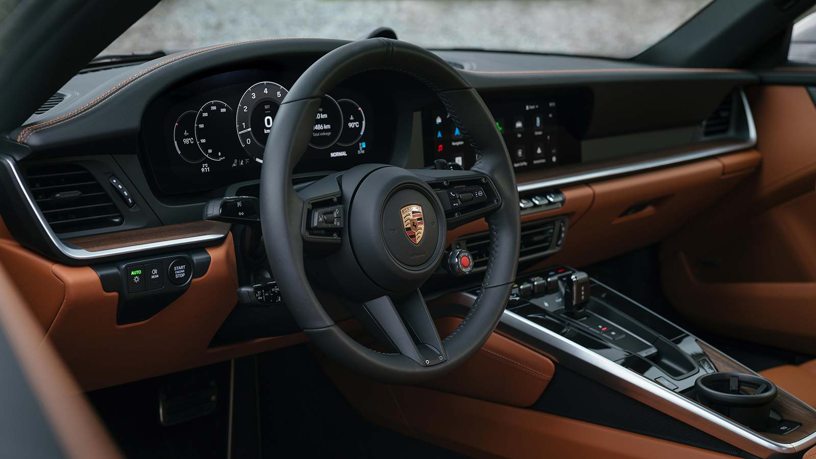 Porsche 911 Carrera S 2025 interior Mega Autos