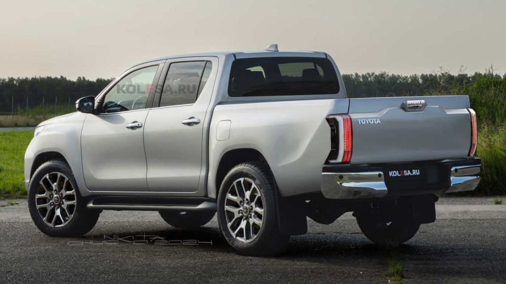 Toyota Hilux 2026 proyección Kolesa