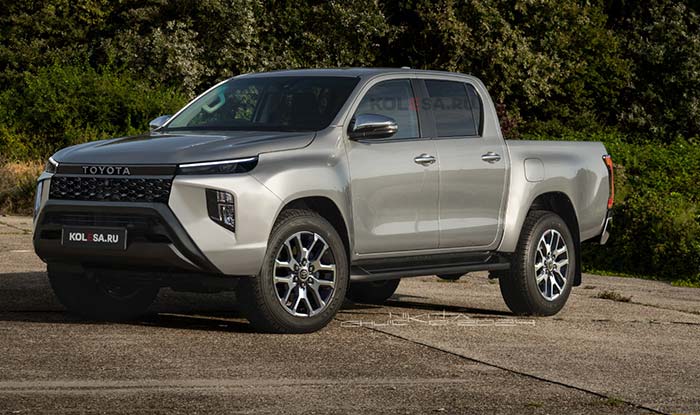 Toyota Hilux 2026 proyección Kolesa