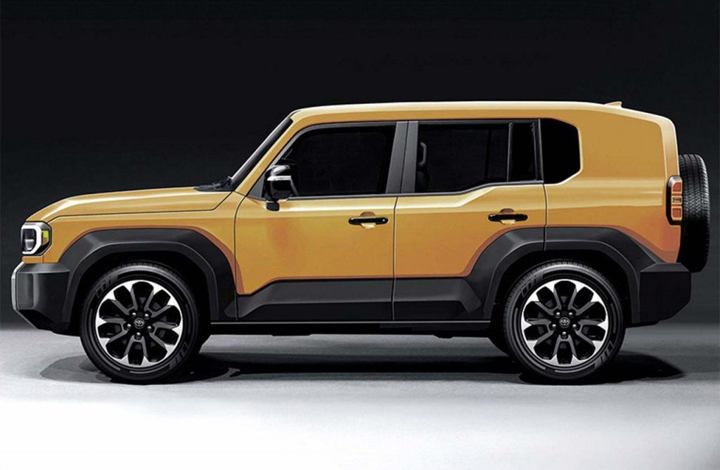 Toyota Land Cruiser Mini proyección