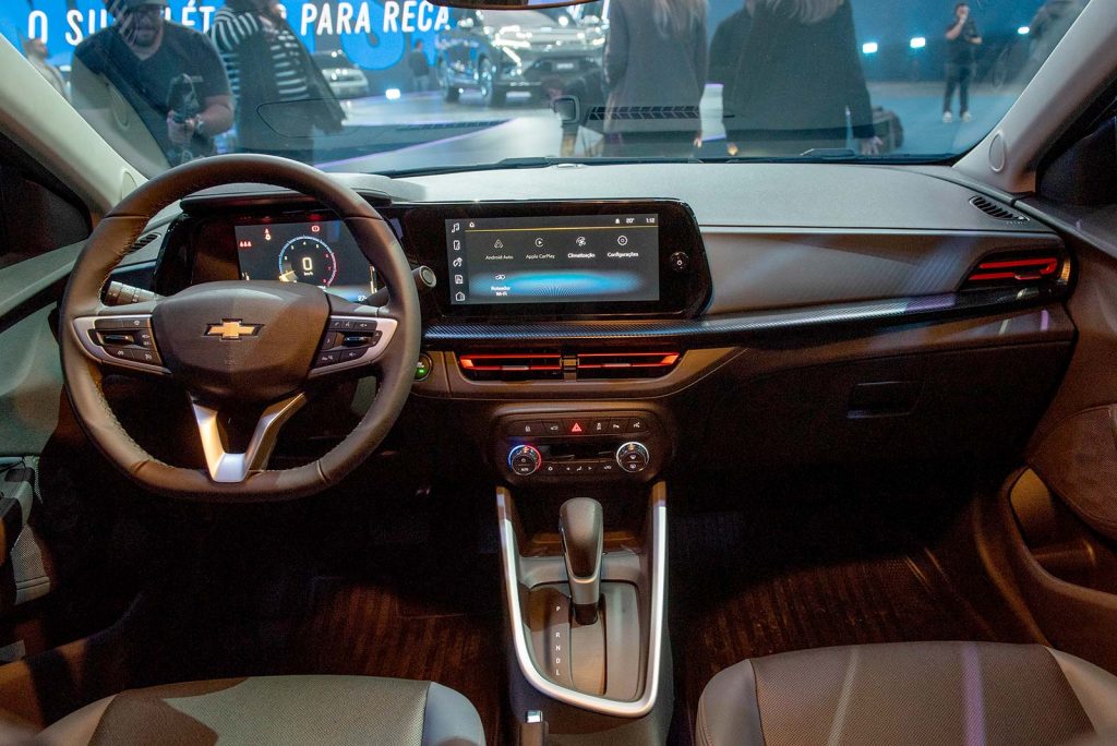 Interior Nuevo Chevrolet Onix Plus 2026
