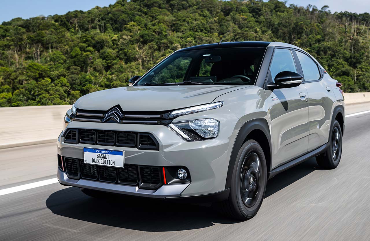 Citroën presentó el Basalt Dark Edition