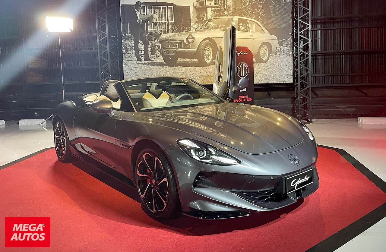 MG lanzó el Cyberster en Argentina