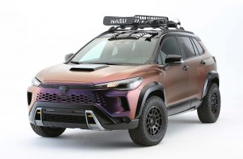 Toyota presentó un Corolla Cross off road para el SEMA