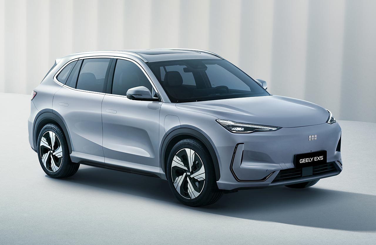 Geely lanzó el EX5 en Argentina