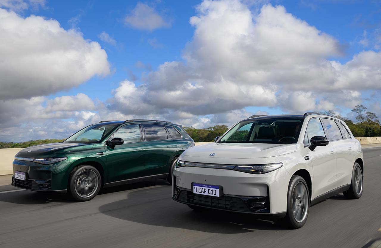 Leapmotor llegó a Brasil (antes que a Argentina)