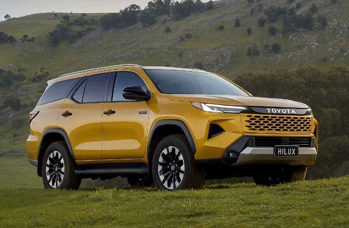 ¿Lucirá así la nueva Toyota SW4?