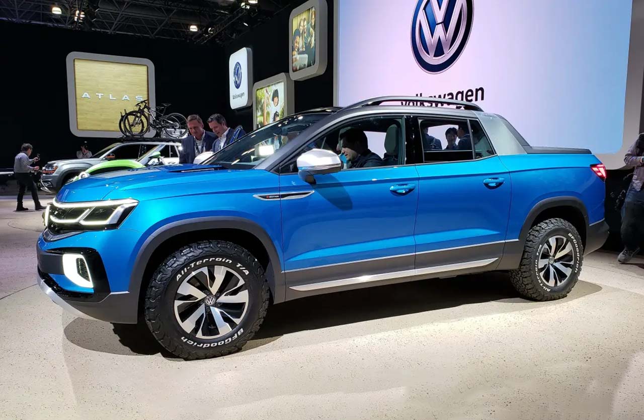 Pick up compacta de Volkswagen: posible preproducción desde enero