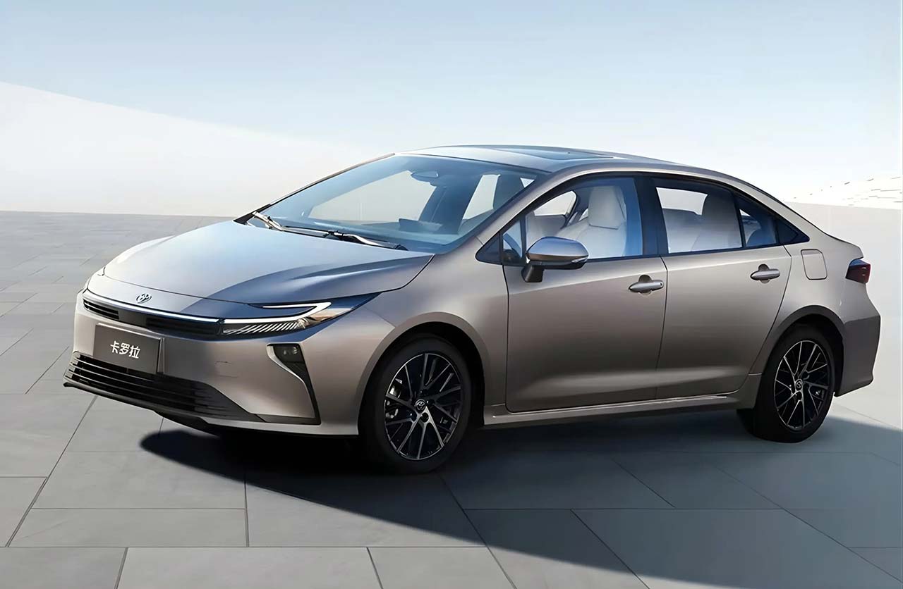 Así es el nuevo Toyota Corolla (para China)
