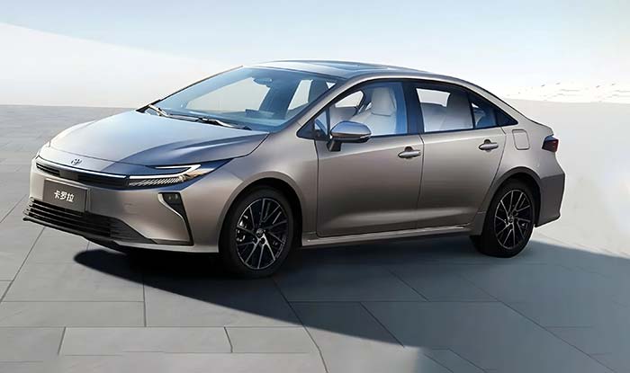 Así es el nuevo Toyota Corolla (para China)