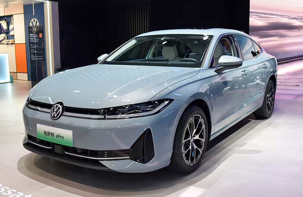 Así es el Volkswagen Passat PHEV para China