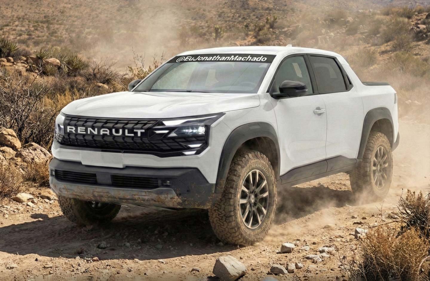 Anticipan el diseño de la Renault Niagara argentina