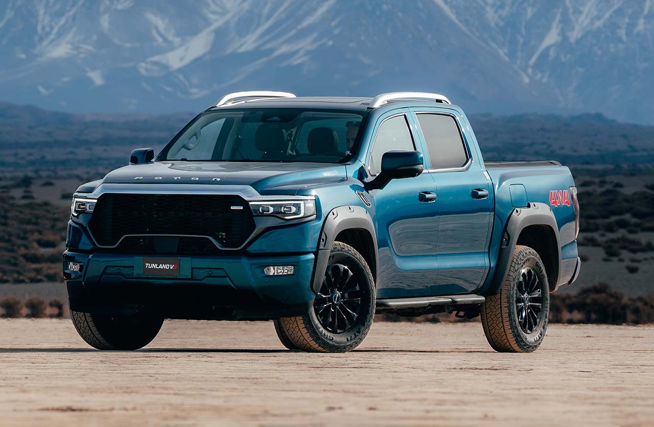 Foton suma versiones a las Tunland G7 y Tunland V9