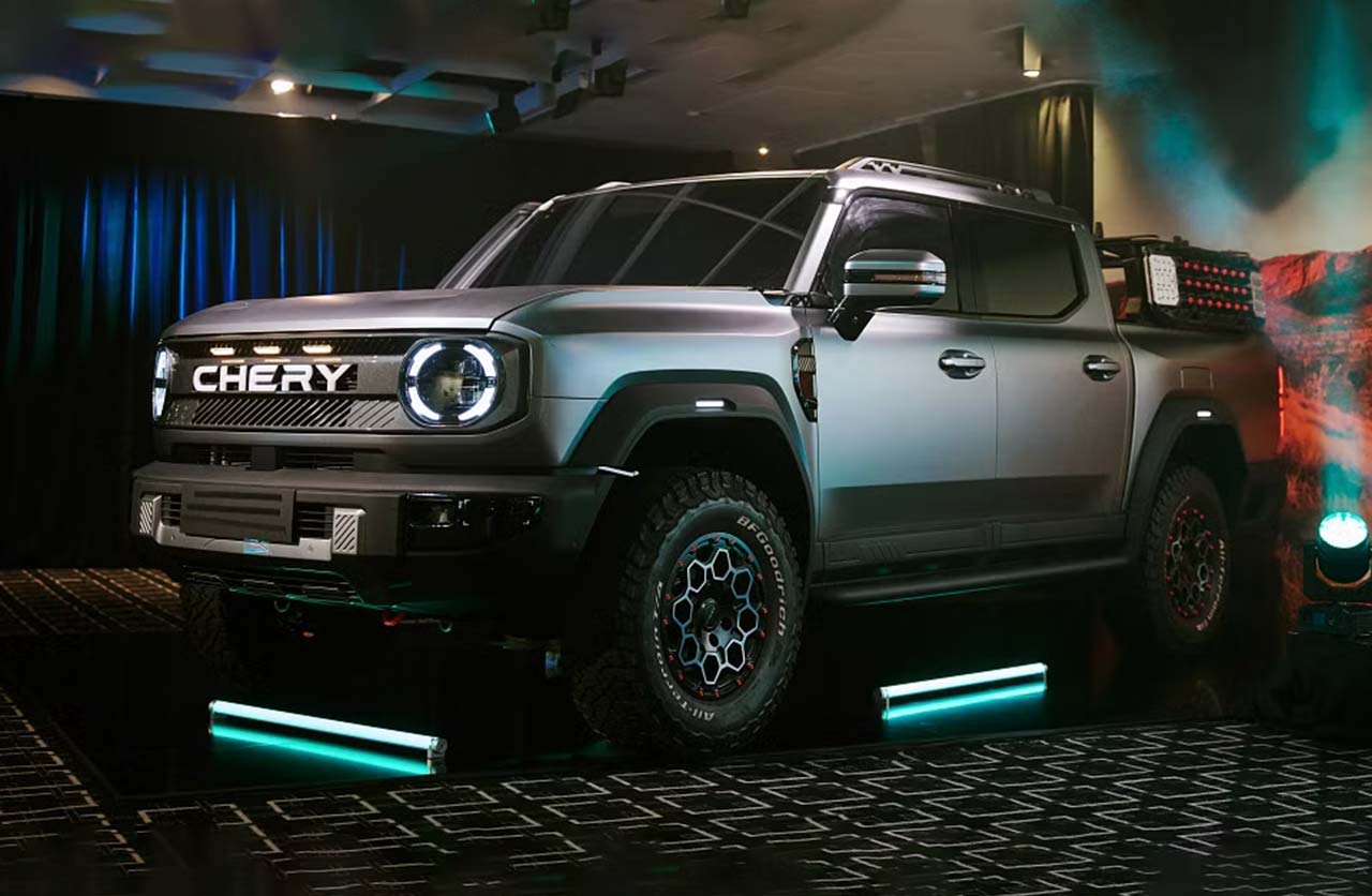 Chery prepara una pick up diésel híbrida enchufable