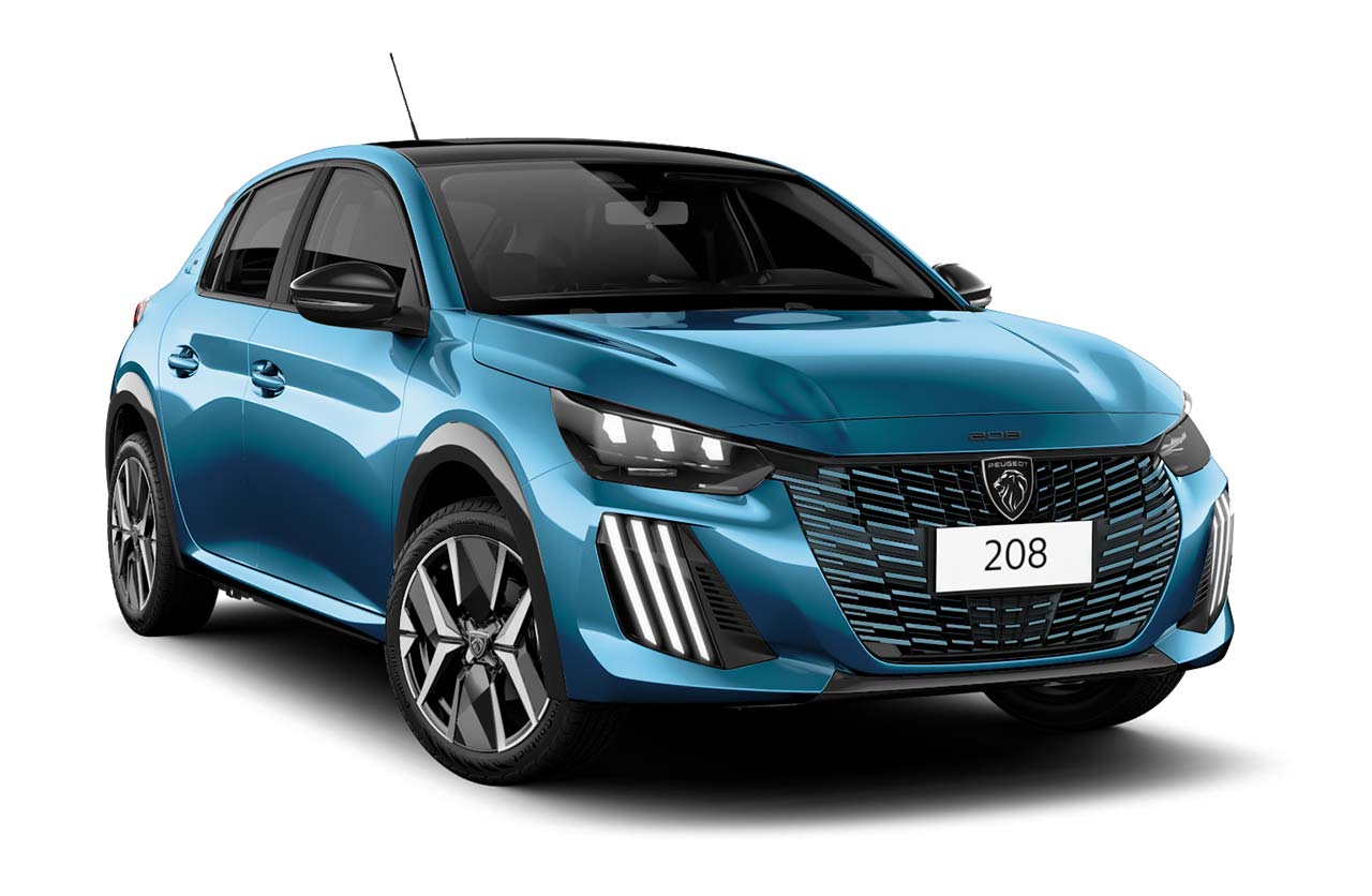 Peugeot 208 y 2008, con nuevo color Blue Obsesion