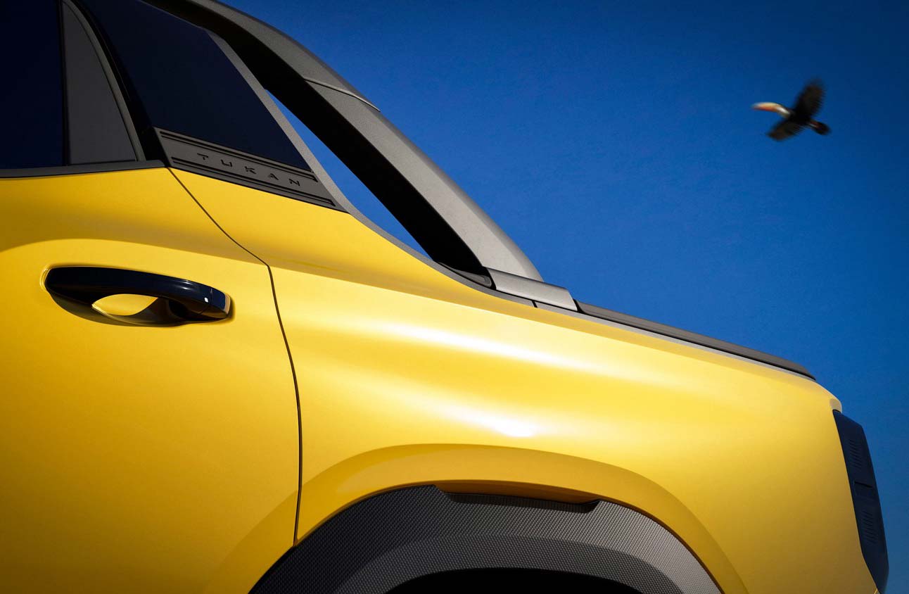 Volkswagen confirmó la Tukan y la comenzó a mostrar