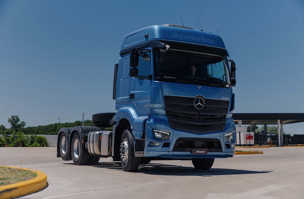 Mercedes-Benz relanza el Axor en Argentina: versiones 2038 y 2545 con hasta 450 CV y 62 toneladas de PBTC