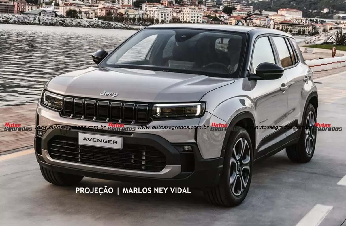 El Jeep Avenger regional tendría un nuevo diseño