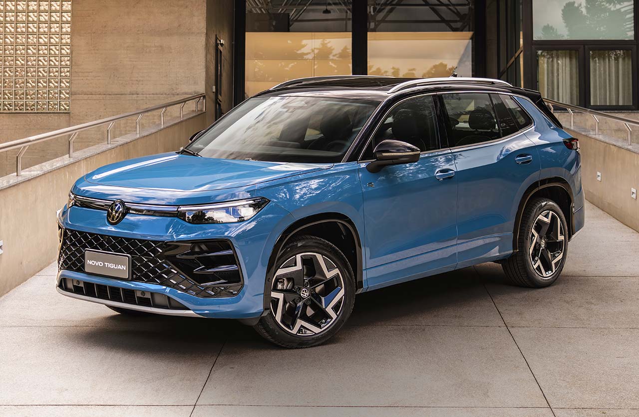 Motor 2.0 y 4x4: Volkswagen lanzó una Tiguan diferente en Brasil