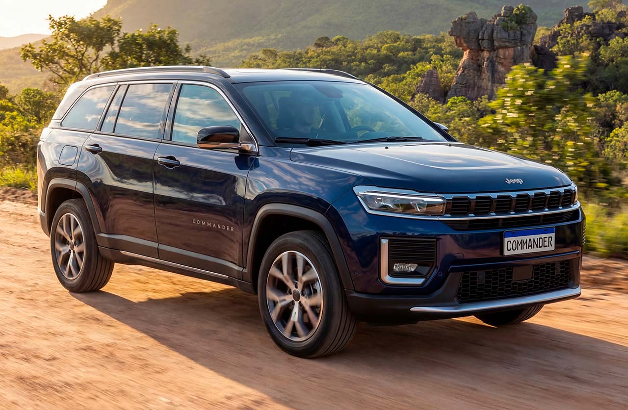 El Jeep Commander también suma el motor híbrido suave
