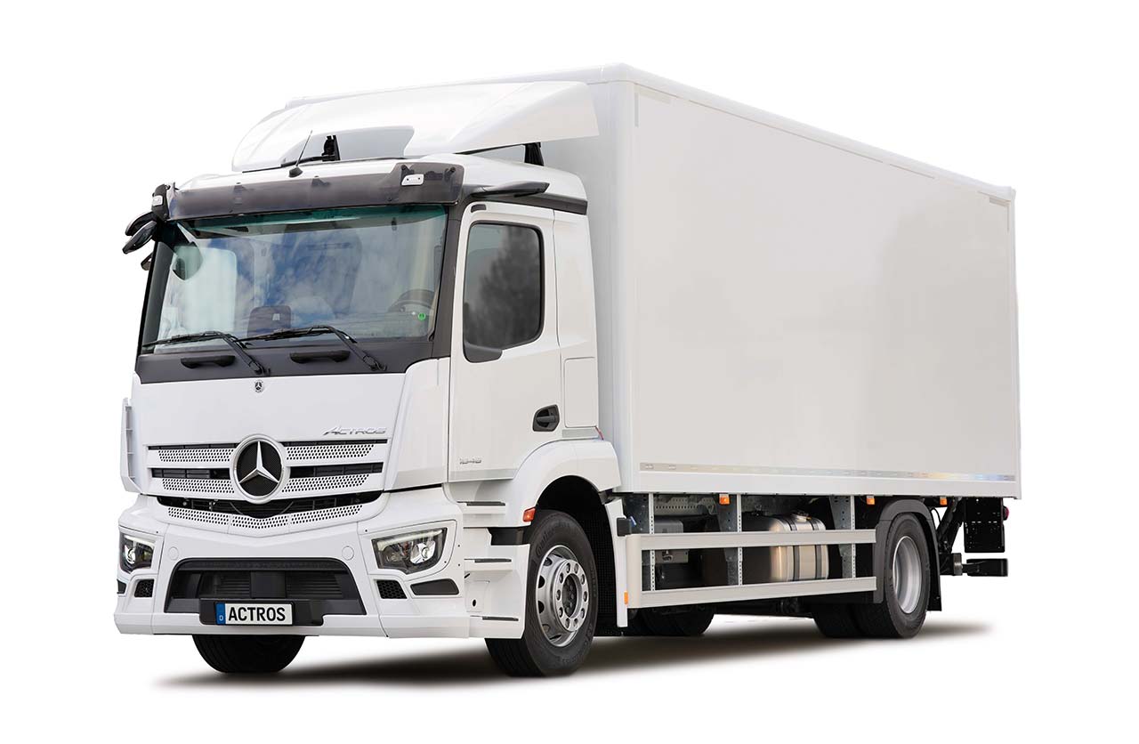 Euro NCAP otorga cinco estrellas por el alto nivel de seguridad de Mercedes-Benz Trucks