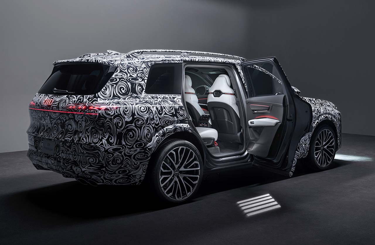 Audi comenzó a mostrar el Q9, su nuevo SUV