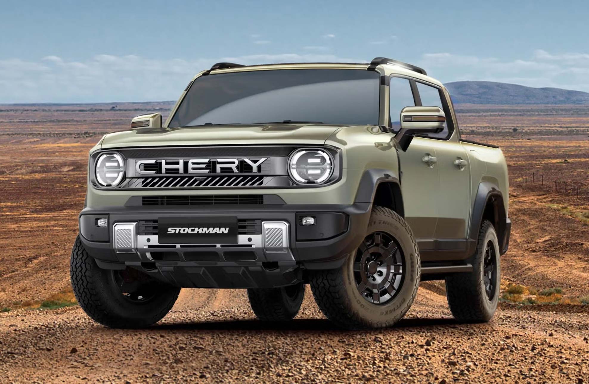 Chery presentó la pick up Stockman
