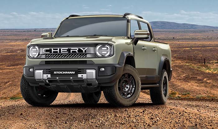 Chery presentó la pick up Stockman