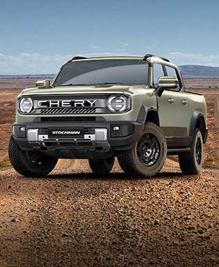 Chery presentó la pick up Stockman