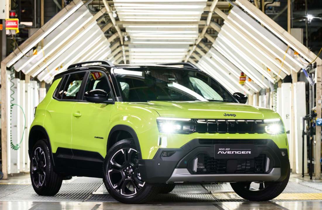 Comenzó la producción del Jeep Avenger en Brasil