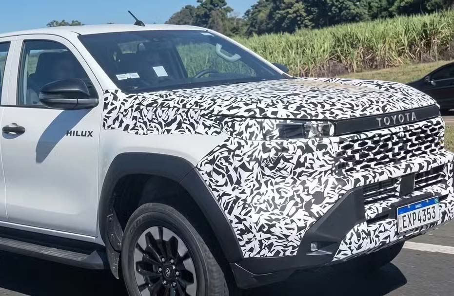 Toyota prueba la nueva Hilux argentina en la región