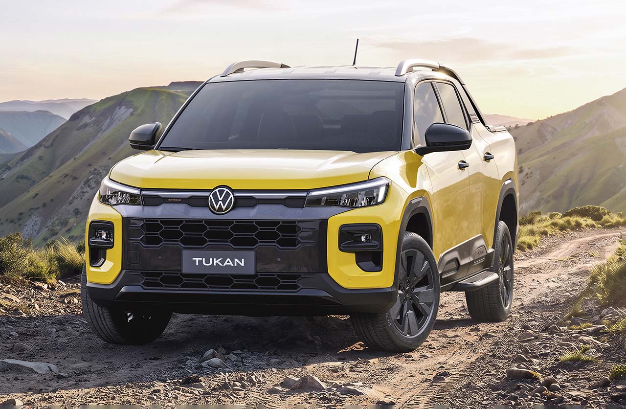 Volkswagen presentó la Tukan, su nueva pick up compacta