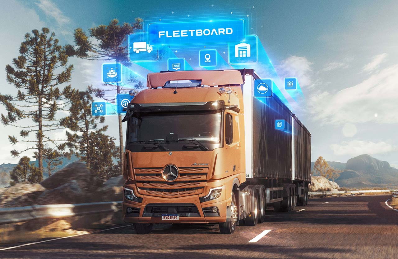 Mercedes-Benz Camiones y Buses presentó sus soluciones de gestión de flotas y capacitación en Expo Transporte 2026