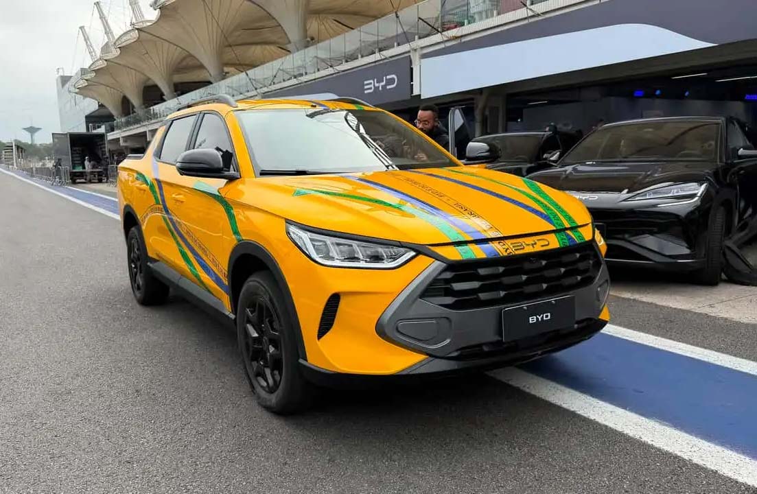 BYD mostró la pick up Mako