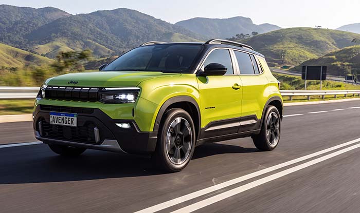 Jeep presentó el Avenger en Brasil